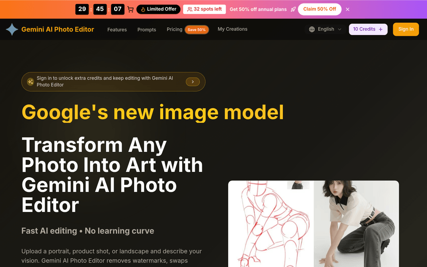 gemini ai phoro editor