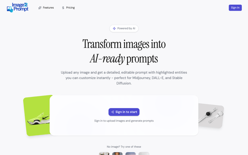 image2prompt