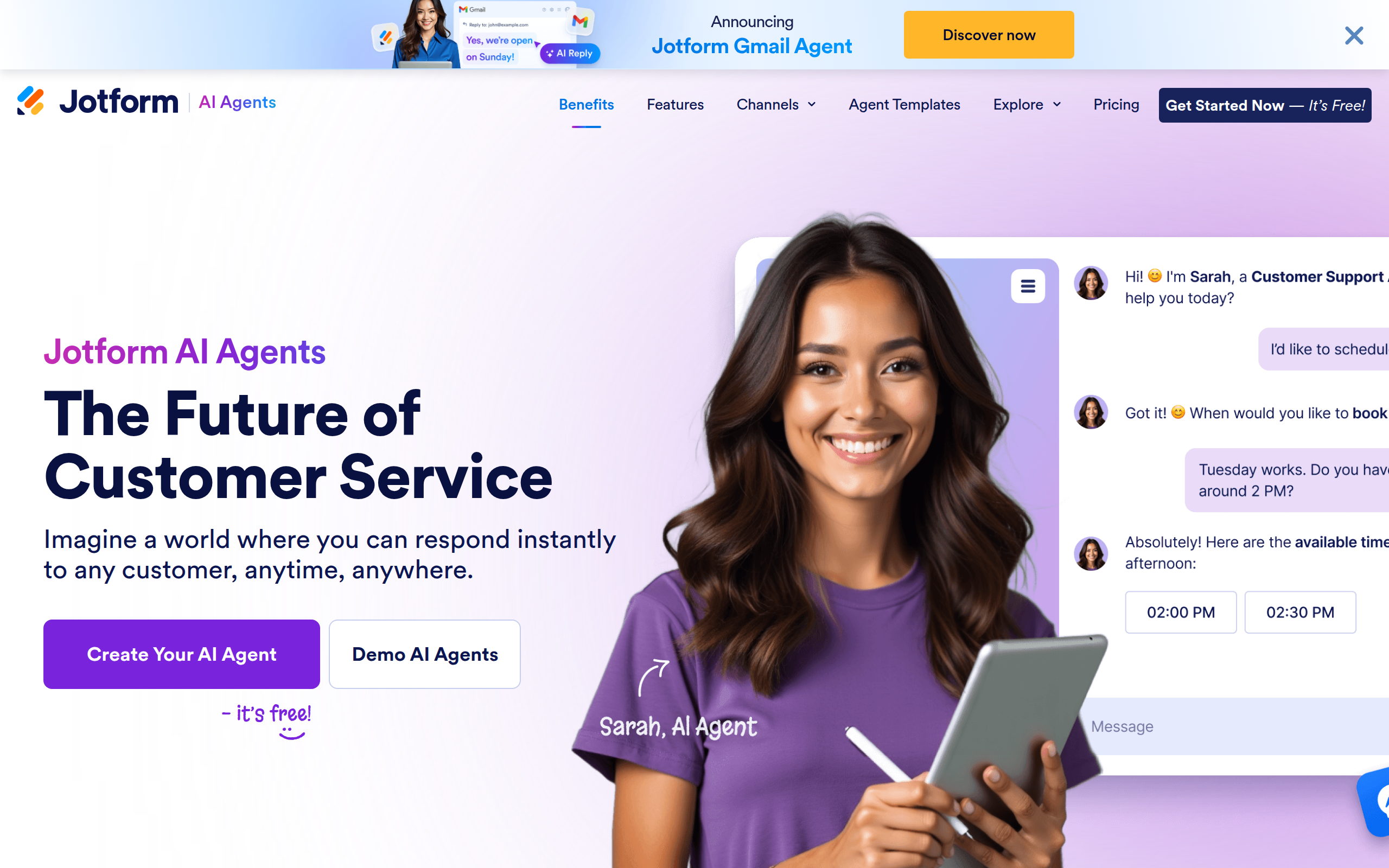 Jotform AI Agents