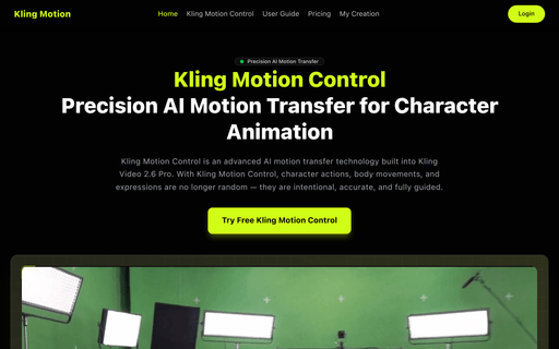 Kling Motion Control