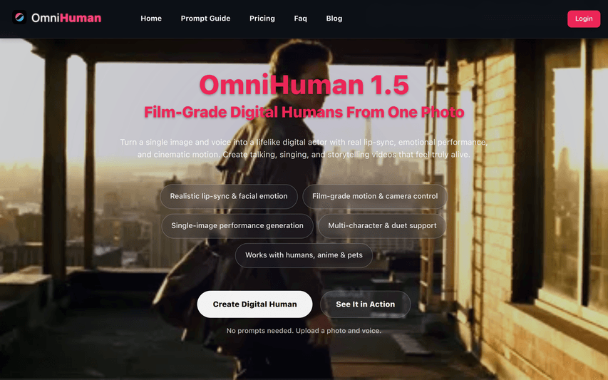 OmniHuman‑1.5