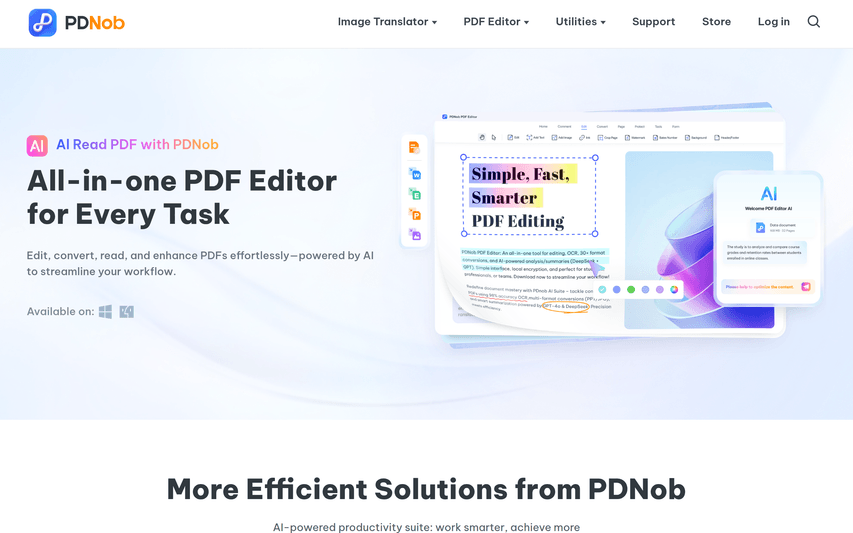 PDNob PDF Editor