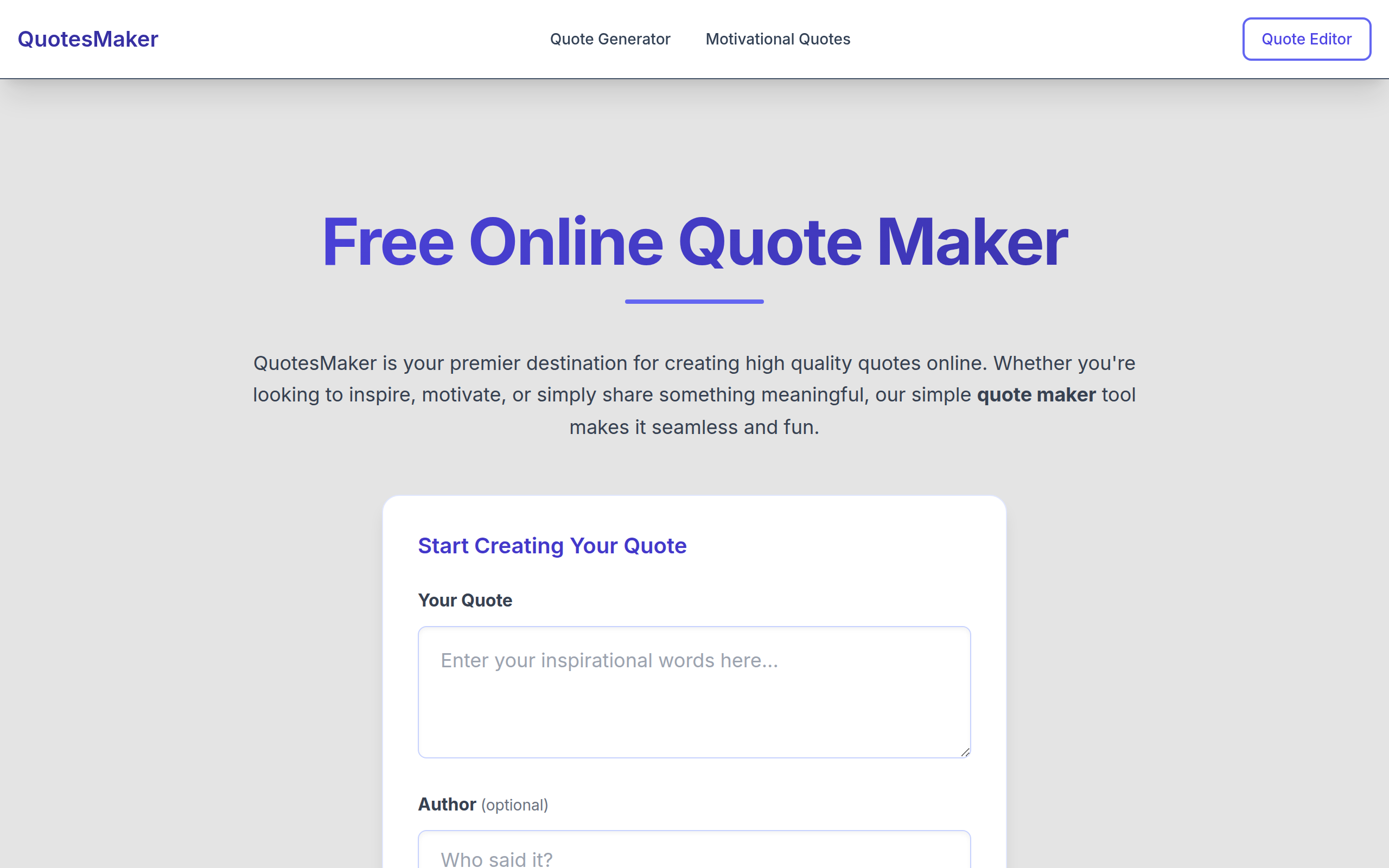 QuotesMaker