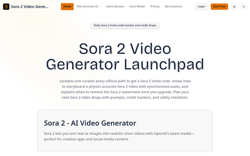 Sora 2 Video Generator