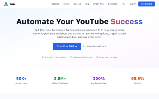 Youtube Automation Automator AKA YAA